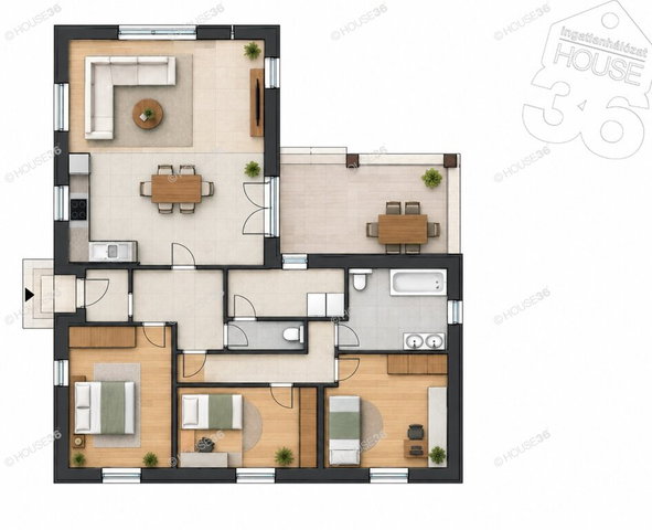 Eladó családi ház, Kunszálláson 88.9 M Ft, 4 szobás