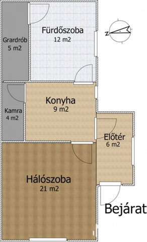 Eladó családi ház, Sümegen 21.6 M Ft, 1 szobás
