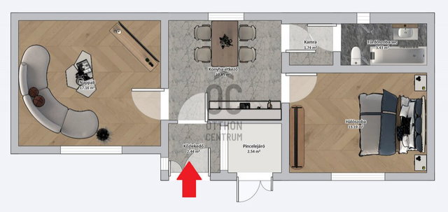 Eladó családi ház, Nagykanizsán 16.99 M Ft, 2 szobás