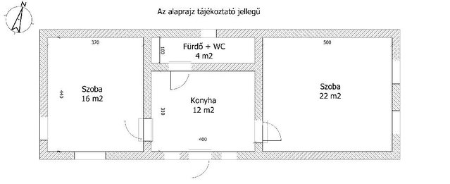 Eladó családi ház, Sényén 55 M Ft, 2 szobás