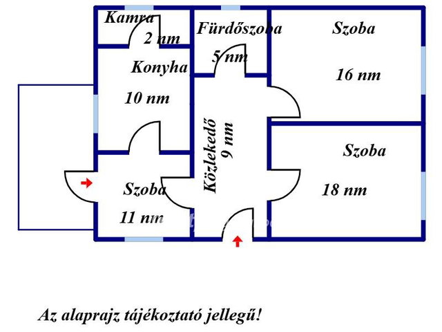 Eladó családi ház, Jászberényben 35 M Ft, 2+1 szobás