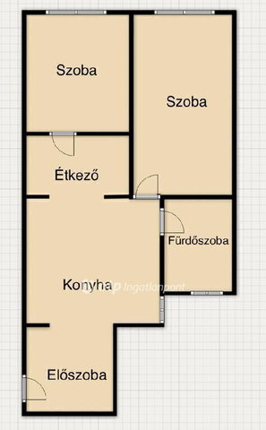 Eladó téglalakás, Budapesten, IX. kerületben 64.9 M Ft, 2 szobás