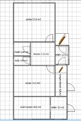 Eladó családi ház, Tapolcán 33.9 M Ft, 2 szobás