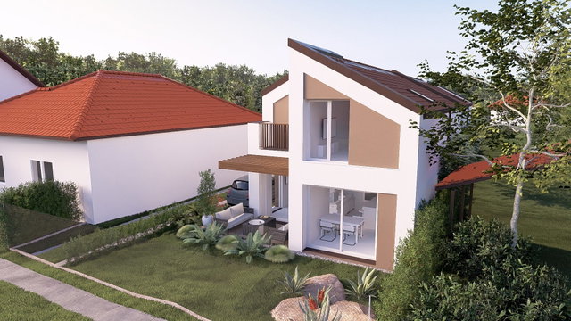 Eladó ikerház, Vecsésen 130 M Ft, 5 szobás