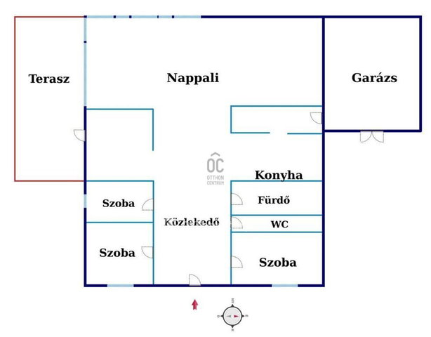 Eladó családi ház, Komádiban 54 M Ft, 1+2 szobás