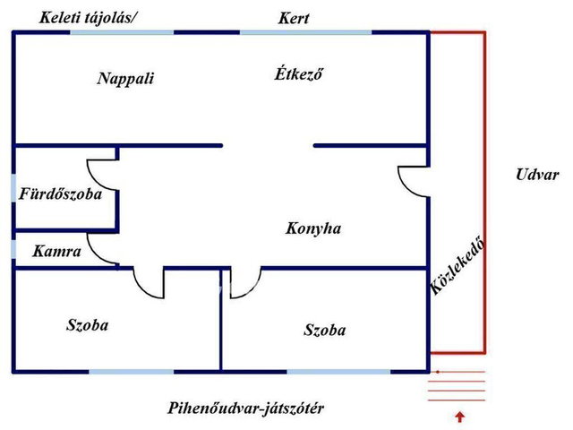 Eladó családi ház, Nyíregyházán 63 M Ft, 3 szobás