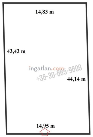 Eladó telek, Budapesten, XXIII. kerületben 79.9 M Ft