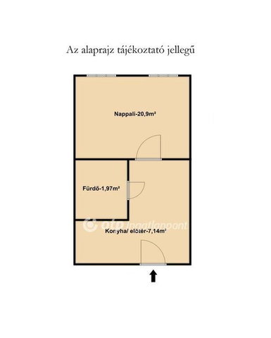 Eladó téglalakás, Budapesten, VIII. kerületben 44.5 M Ft