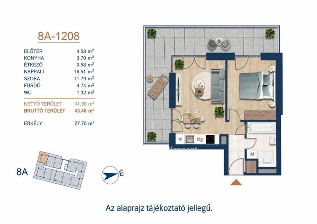 Eladó téglalakás, Budapesten, III. kerületben 102.9 M Ft