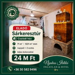 Eladó családi ház, Sárkeresztúron 24 M Ft, 2 szobás