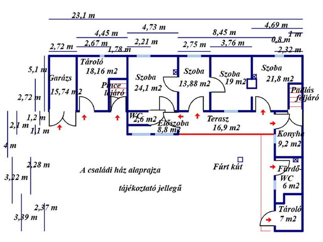 Eladó családi ház, Nagykőrösön 21.9 M Ft, 4 szobás