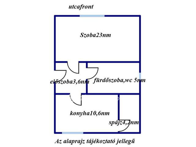 Eladó családi ház, Kabán 10.6 M Ft, 1 szobás