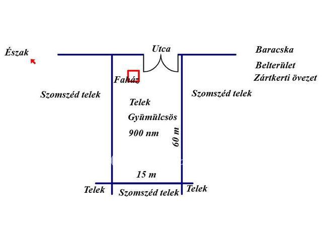 Eladó telek, Baracskán 12.5 M Ft / költözzbe.hu