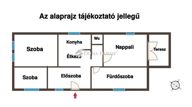 Eladó családi ház, Földeákon, Dózsa György utcában 37 M Ft