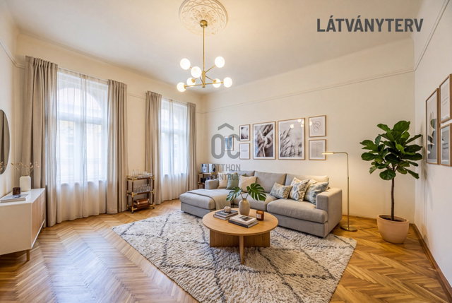 Eladó téglalakás, Budapesten, VI. kerületben 94.9 M Ft, 2 szobás
