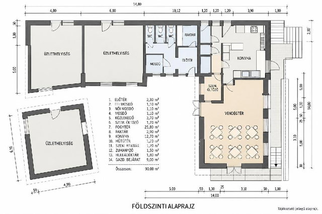 Eladó üzlethelyiség, Tökölön 91.9 M Ft / költözzbe.hu