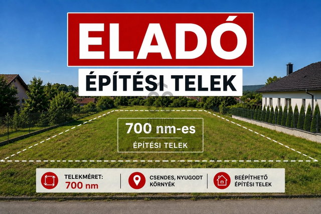 Eladó telek, Ebesen 25.9 M Ft / költözzbe.hu