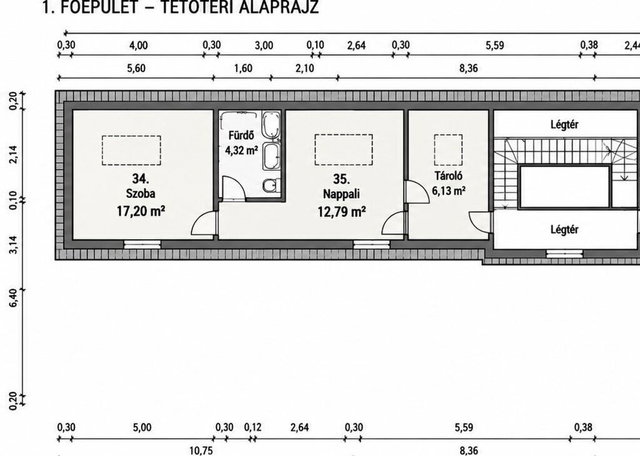 Eladó téglalakás, Szombathelyen 74.9 M Ft, 3 szobás