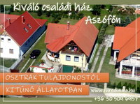 Eladó családi ház, Aszófőn 150 M Ft, 6 szobás