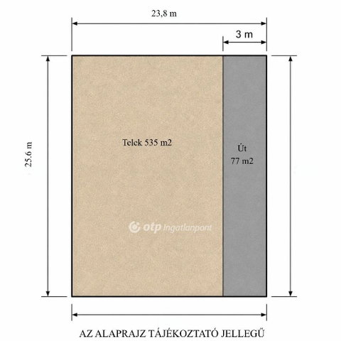 Eladó telek, Ásványrárón 11.9 M Ft / költözzbe.hu