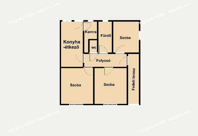 Eladó családi ház, Nagykörűn 25.9 M Ft, 3 szobás