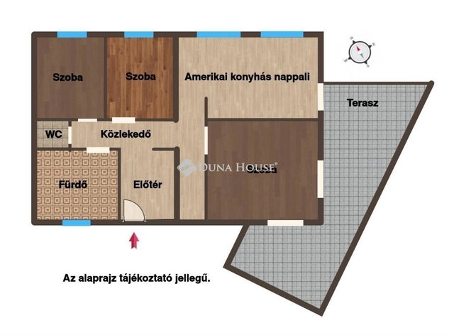 Eladó téglalakás, Szegeden 89.99 M Ft, 2+2 szobás