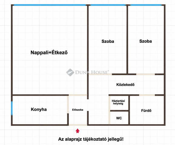 Eladó panellakás, Budapesten, XXI. kerületben 62 M Ft, 3 szobás