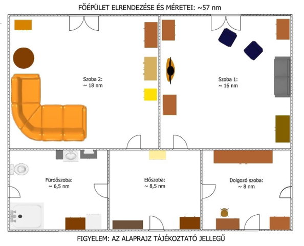 Eladó családi ház, Debrecenben 79.9 M Ft, 2+1 szobás