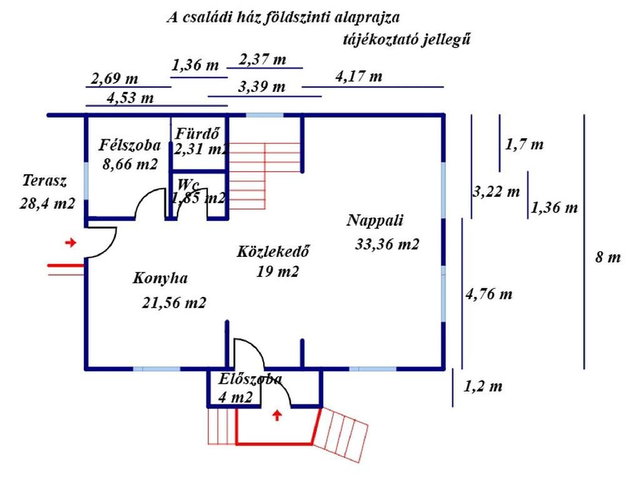 Eladó családi ház, Kiskunfélegyházán 129.9 M Ft, 4+1 szobás