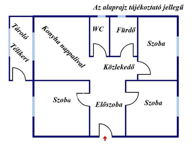Eladó családi ház, Demecseren 28.5 M Ft, 3 szobás