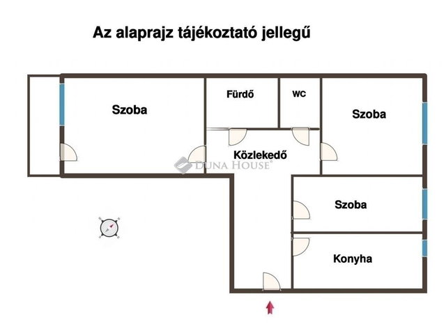 Eladó panellakás, Budapesten, IV. kerületben 64.9 M Ft, 3 szobás