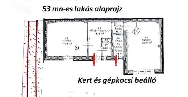 Eladó téglalakás, Budapesten, XX. kerületben 47.99 M Ft