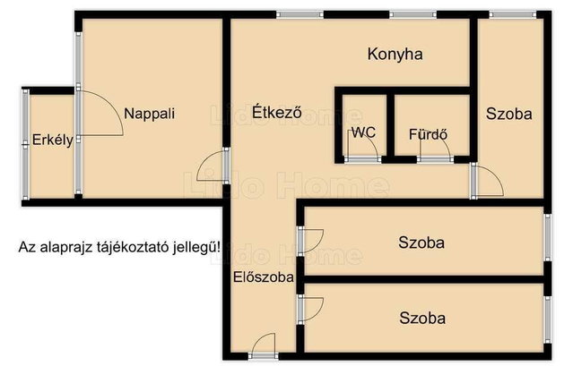 Eladó panellakás, Veszprémben 76.9 M Ft, 4 szobás