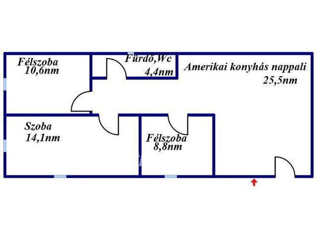 Eladó családi ház, Újszászon 47.9 M Ft, 2+3 szobás