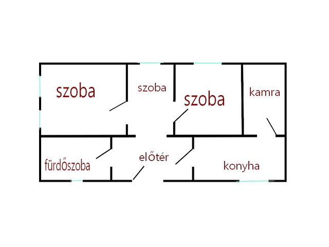 Eladó családi ház, Királyhegyesen 12 M Ft, 2+1 szobás