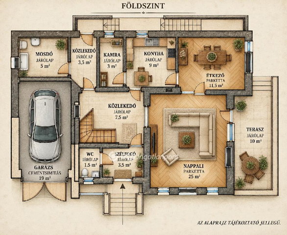 Eladó családi ház, Öttevényen 109 M Ft, 5 szobás