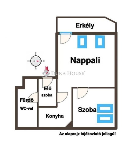 Eladó téglalakás, Budapesten, XIV. kerületben 75 M Ft, 2 szobás