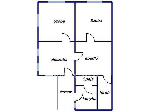 Eladó családi ház, Feldebrőn 35.9 M Ft, 2 szobás