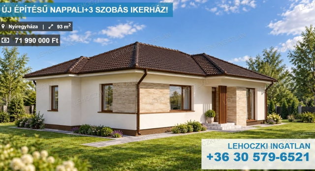 Eladó családi ház, Nyíregyházán 71.99 M Ft, 4 szobás