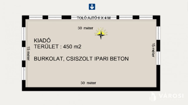 Kiadó ipari ingatlan, Hódmezővásárhelyen 427 E Ft / hó