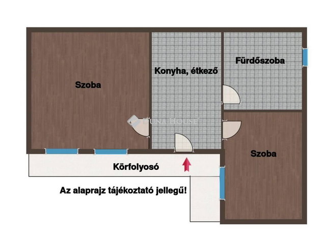 Eladó téglalakás, V. kerületben, Bihari János utcában