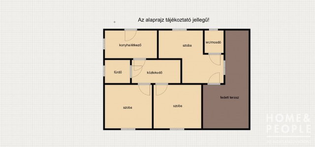 Eladó családi ház, Bakson 25 M Ft, 3 szobás