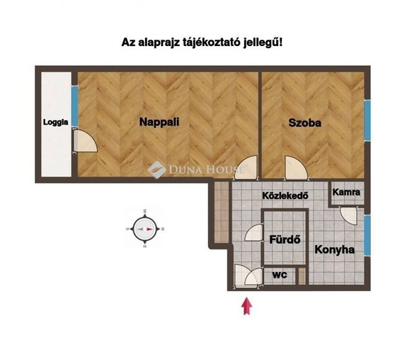 Eladó téglalakás, Szegeden 49.9 M Ft, 2 szobás