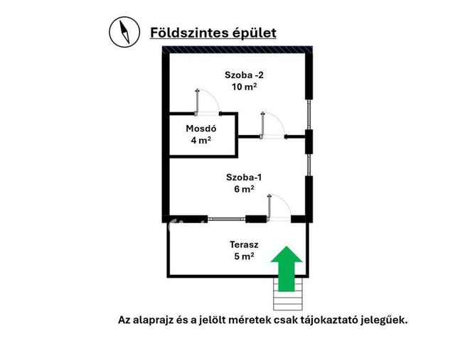 Eladó nyaraló, Pilisszántón 21.5 M Ft, 1+1 szobás