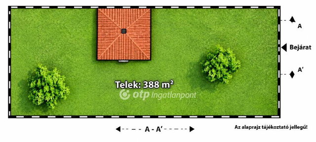 Eladó telek, Dömsödön 15 M Ft / költözzbe.hu