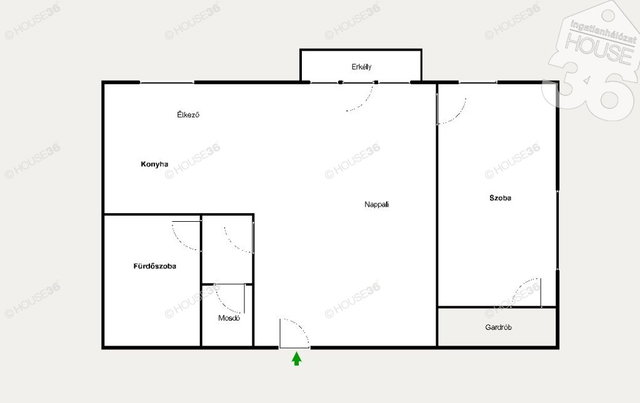 Kiadó téglalakás, albérlet, Kecskeméten 290 E Ft / hó