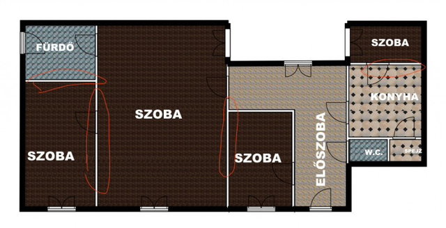 Eladó téglalakás, Budapesten, IX. kerületben, Mester utcában