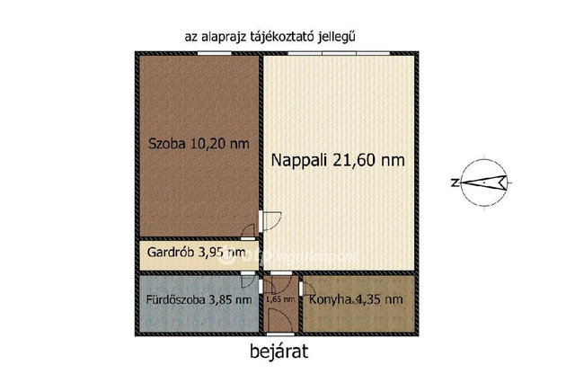 Eladó panellakás, Budapesten, XXI. kerületben 47.9 M Ft, 2 szobás