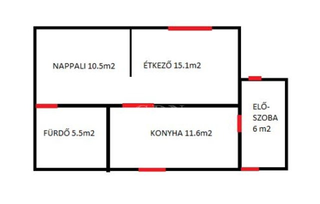 Eladó családi ház, Nagybörzsönyön 34.9 M Ft, 2 szobás