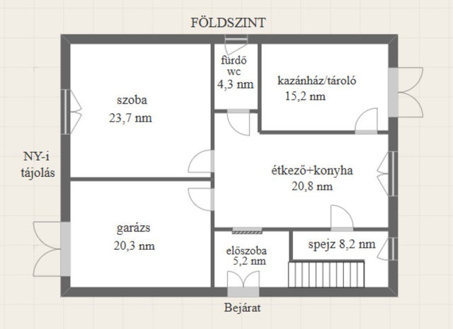 Eladó családi ház, Szárföldön 48 M Ft, 4 szobás